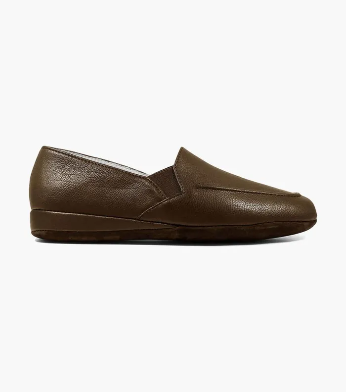 Florsheim Pareto Opera Moc Toe Slipper Brown Men Slippers