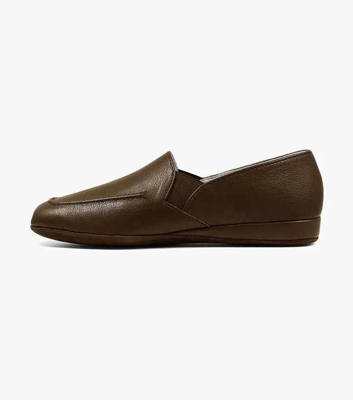 Florsheim Pareto Opera Moc Toe Slipper Brown Men Slippers