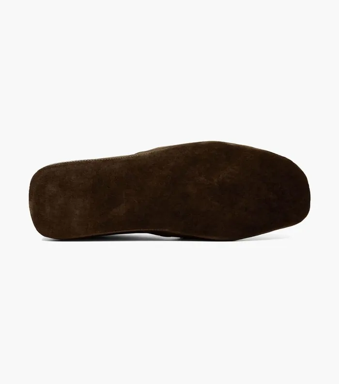 Florsheim Pareto Opera Moc Toe Slipper Brown Men Slippers