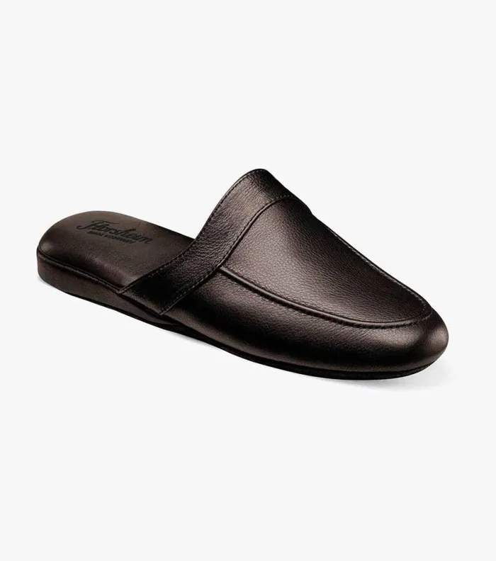 Florsheim Pareto Scuff Moc Toe Slipper Brown Men Slippers