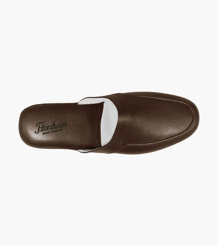 Florsheim Pareto Scuff Moc Toe Slipper Brown Men Slippers