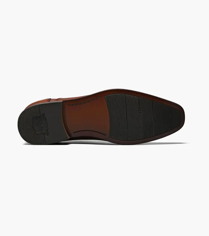 Florsheim Postino Cap Toe Balmoral Oxford Cognac Men Dress Shoes