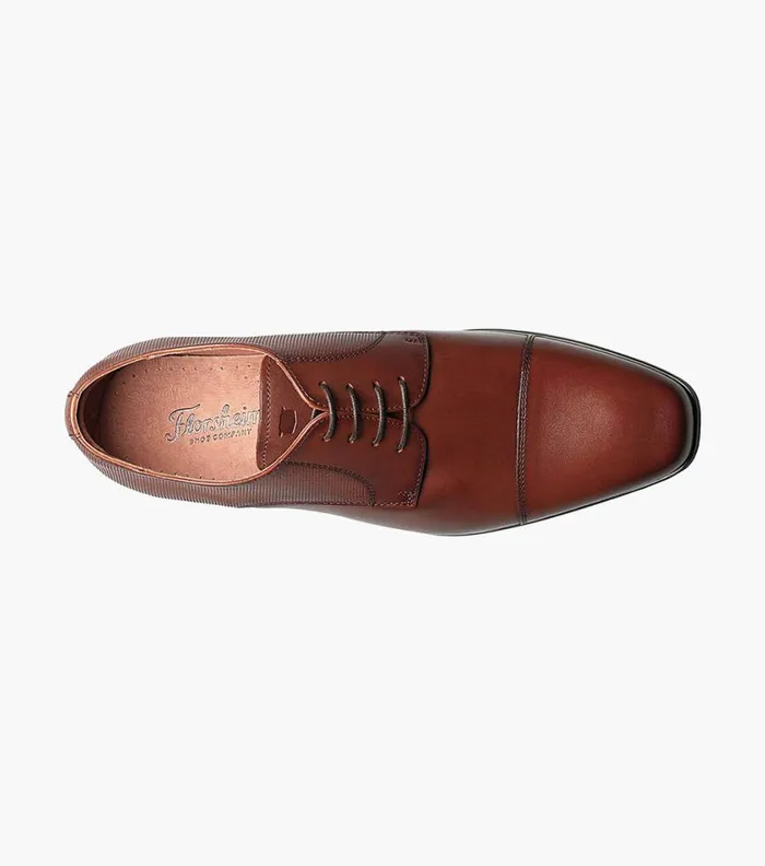 Florsheim Postino Cap Toe Oxford Cognac Men Dress Shoes