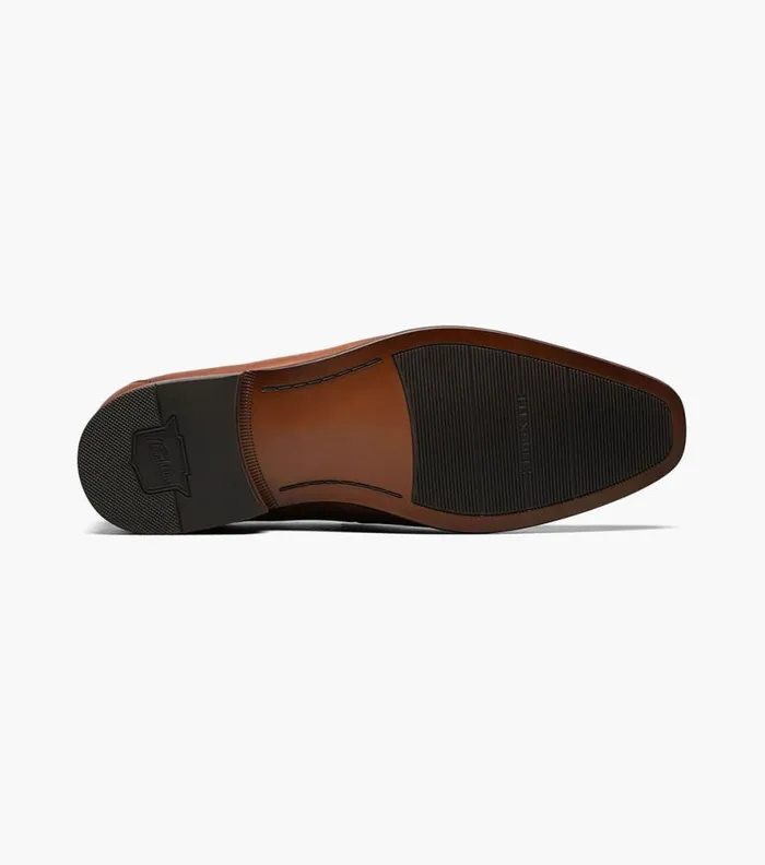 Florsheim Scottsdale Moc Toe Penny Loafer Cognac Men Dress Shoes
