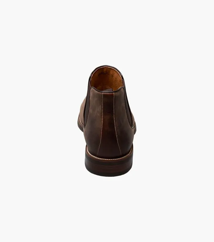 Florsheim Uptown Plain Toe Gore Boot Brown Ch Men Florsheim Comfortech