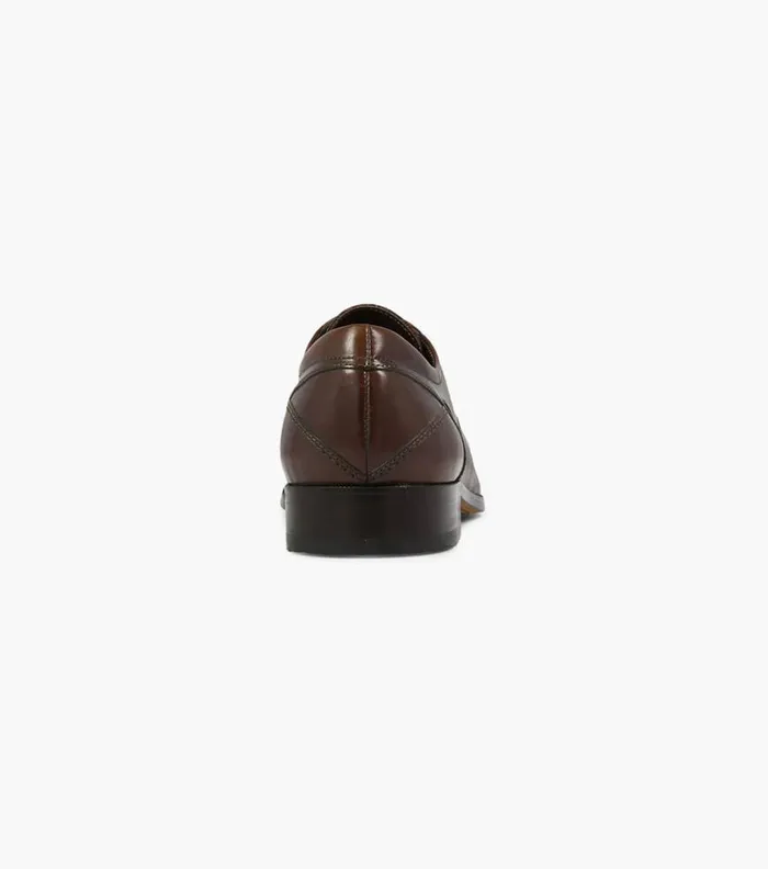 Florsheim Washington Moc Toe Oxford Cognac Men Dress Shoes