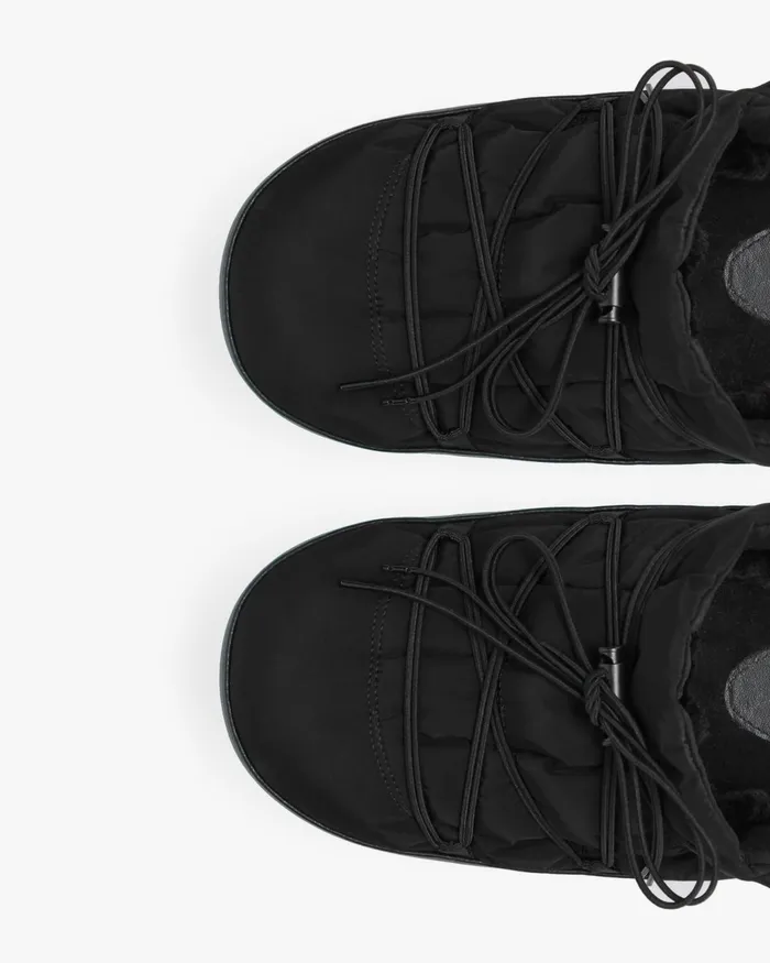 Gentiane Padded Clog Shoes Black Women Repetto Sandals and Mules