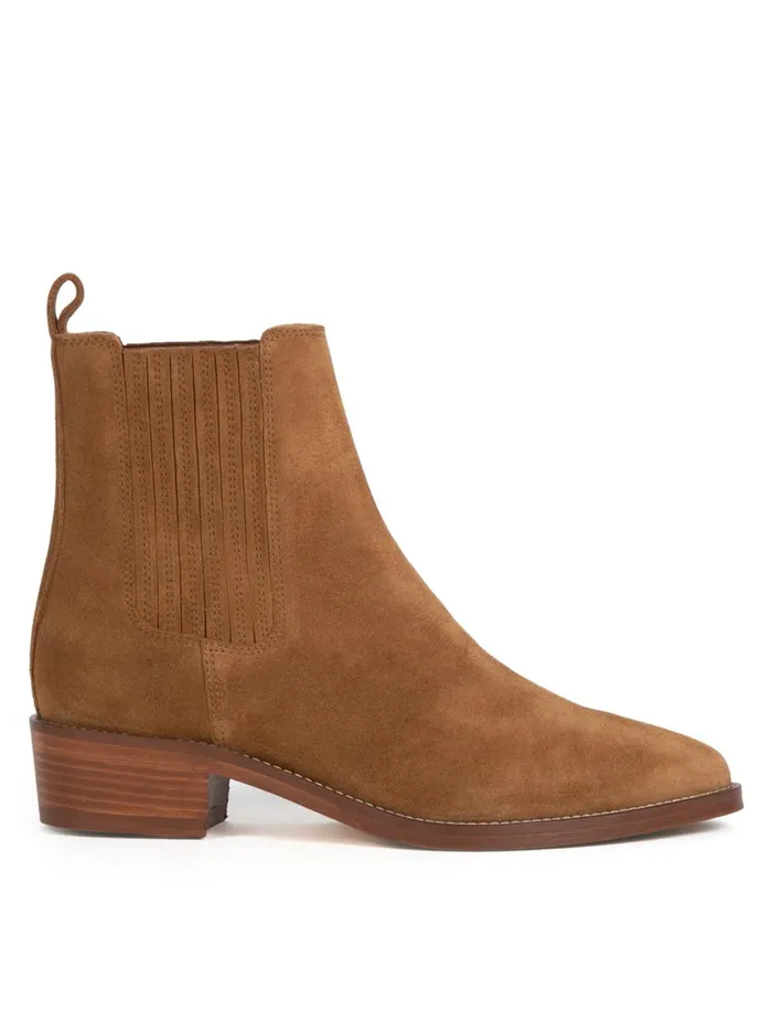 Georgia Camel Women Bobbies Ankle Boots
