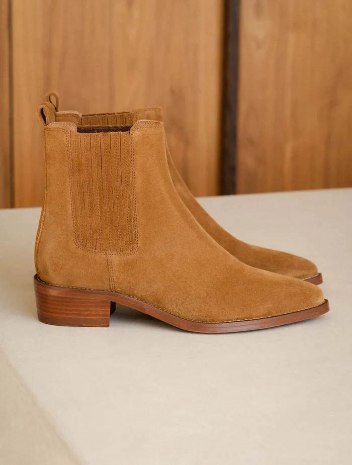 Georgia Camel Women Bobbies Ankle Boots
