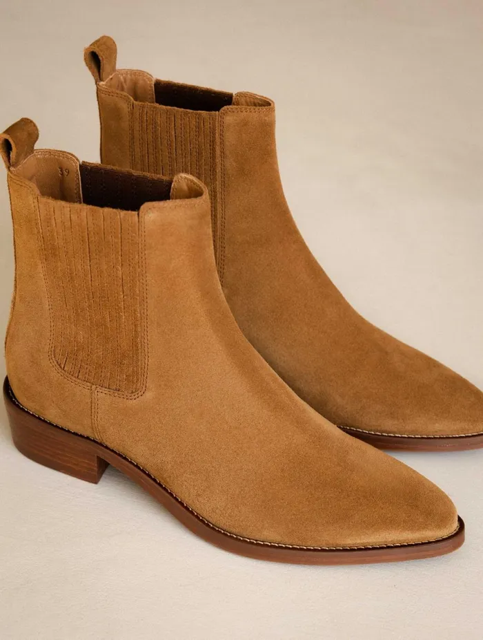 Georgia Camel Women Bobbies Ankle Boots