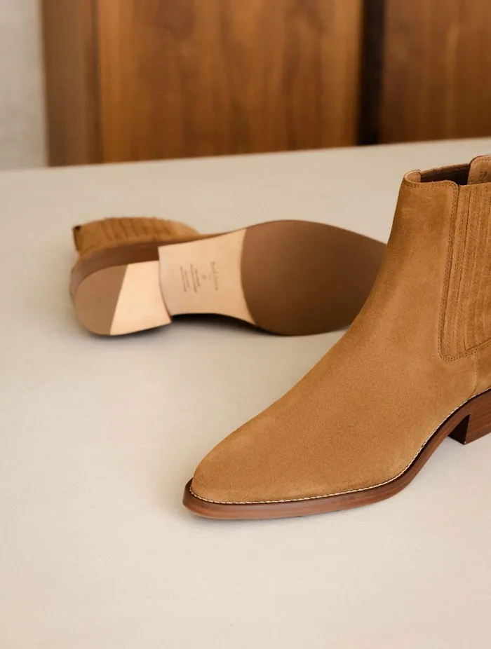 Georgia Camel Women Bobbies Ankle Boots
