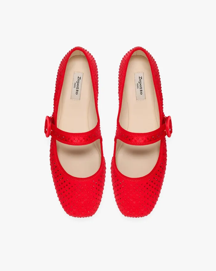 Georgia Mary Janes 8211 Strass Red Women Repetto Mary Janes Georgia Mary Janes 8211 Strass Red Women Repetto Mary Janes