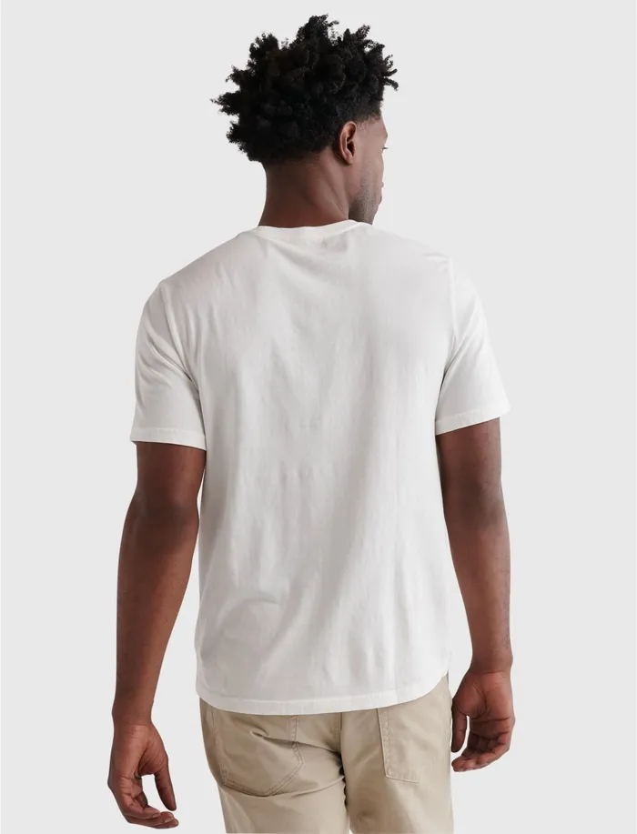 Graphic Tees Baja Classic Tee Bright White Lucky Brand Men