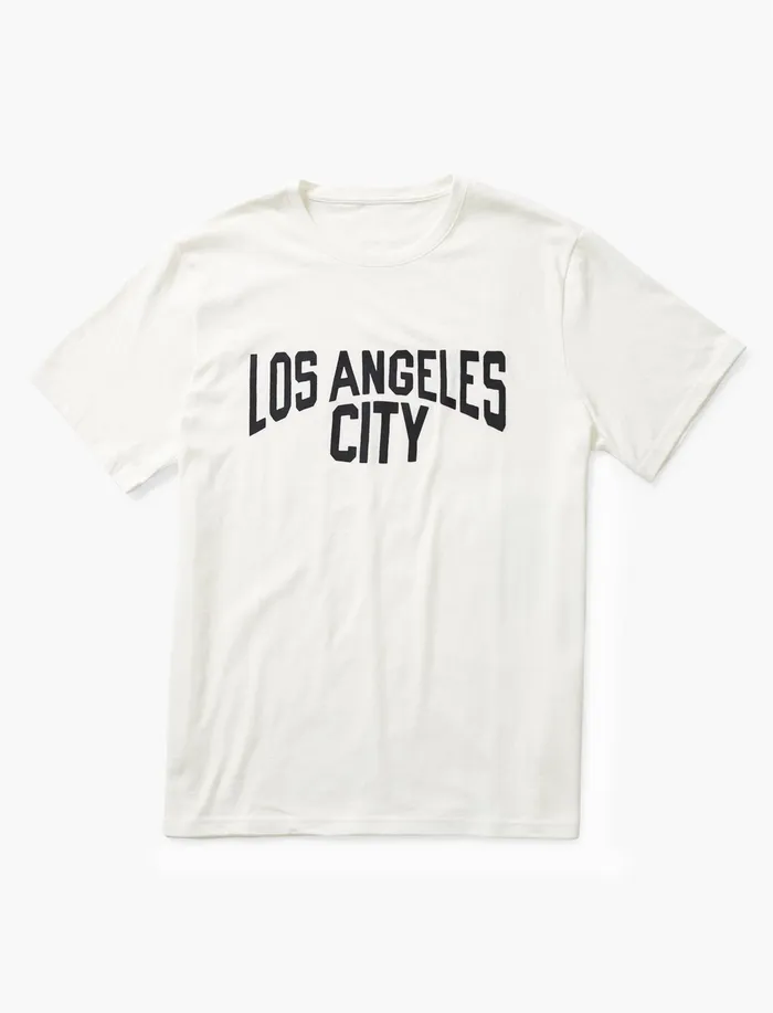Graphic Tees Los Angeles City Bright White 8211 Lucky Brand Men