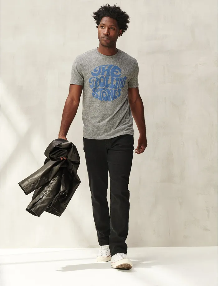 Graphic Tees Men The Rolling Stones Tee Grey Lucky Brand