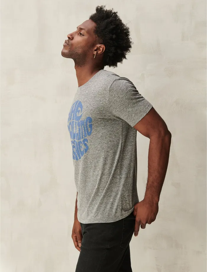 Graphic Tees Men The Rolling Stones Tee Grey Lucky Brand