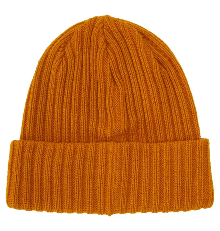 Hats and Beanies Men DC Shoes Fish N Destroy 2 Cuffed Beanie Dc Wheat