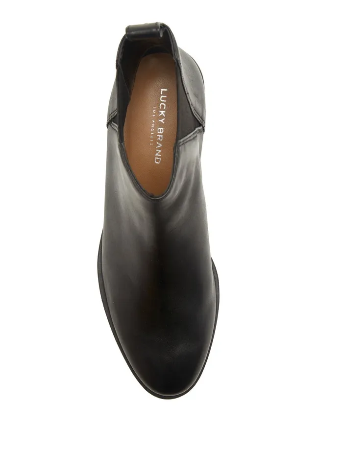 Haylia Bootie Black Women Shoes Lucky Brand