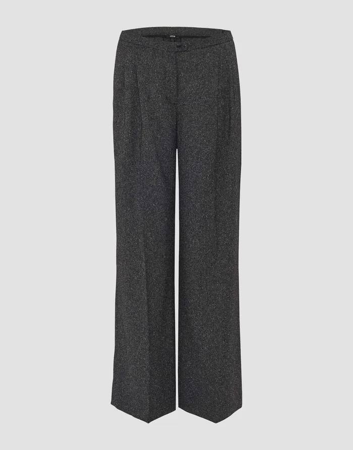 Hosen Damen OPUS Wide Leg Pants MUKINA mit Bundfalten Hosen Damen OPUS Wide Leg Pants MUKINA mit Bundfalten