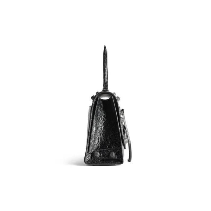 Hourglass X Le Cagole Medium Handbag In Black Women Balenciaga Handbags