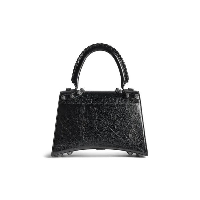 Hourglass X Le Cagole Medium Handbag In Black Women Balenciaga Handbags