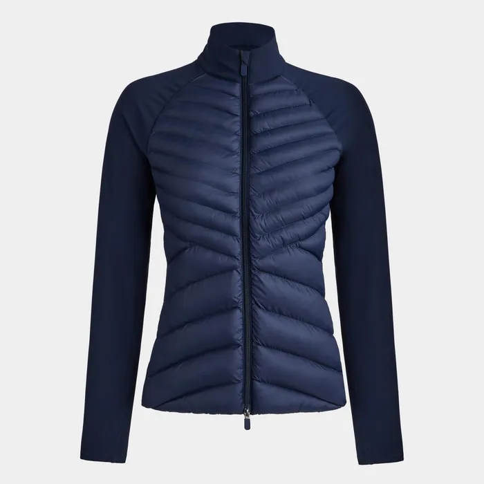 Hybrid Quilted Tech Interlock Jacket Twilight Women GFORE Outerwear