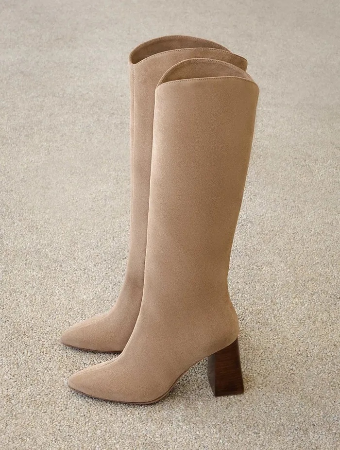 Indie Antelope Women Bobbies Knee High Boots