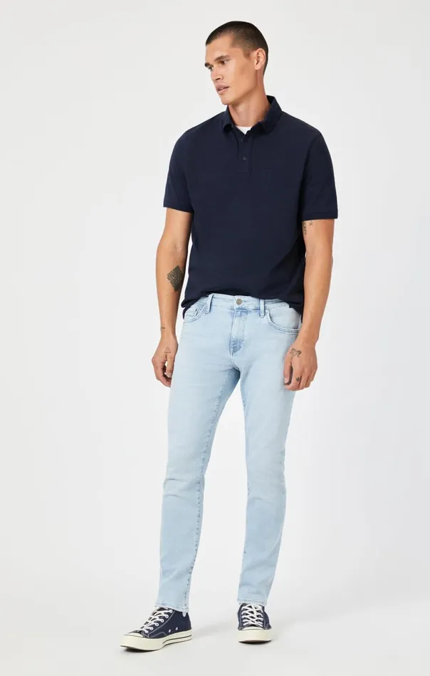 Jake Slim Leg In Bleached Tonal Organic Vintage Men Mavi Jeans Denim Jake Slim Leg In Bleached Tonal Organic Vintage Men Mavi Jeans Denim