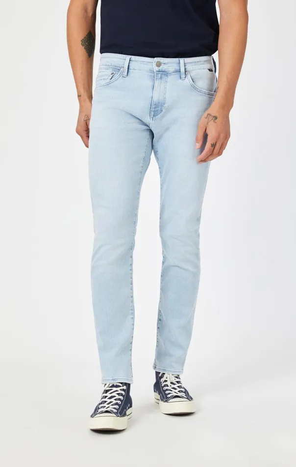 Jake Slim Leg In Bleached Tonal Organic Vintage Men Mavi Jeans Denim Jake Slim Leg In Bleached Tonal Organic Vintage Men Mavi Jeans Denim