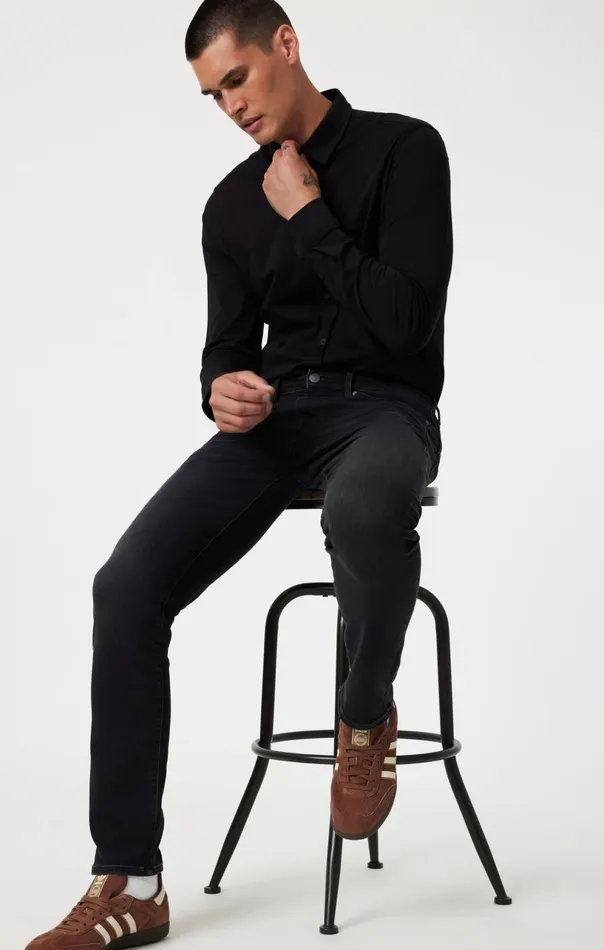 Jake Slim Leg In Deep Smoke Active Comfort Men Mavi Jeans Denim
