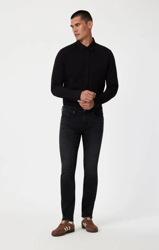 Jake Slim Leg In Deep Smoke Active Comfort Men Mavi Jeans Denim Jake Slim Leg In Deep Smoke Active Comfort Men Mavi Jeans Denim