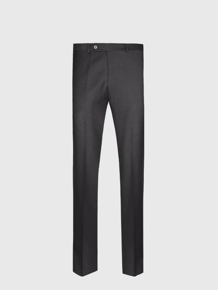 James Fit Wool Dress Pant Grey Men Paul Stuart Pants