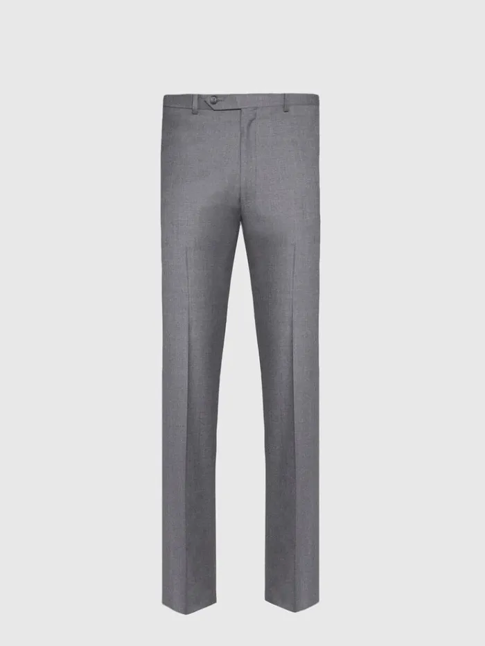 James Fit Wool Dress Pant Light Grey Men Paul Stuart Pants