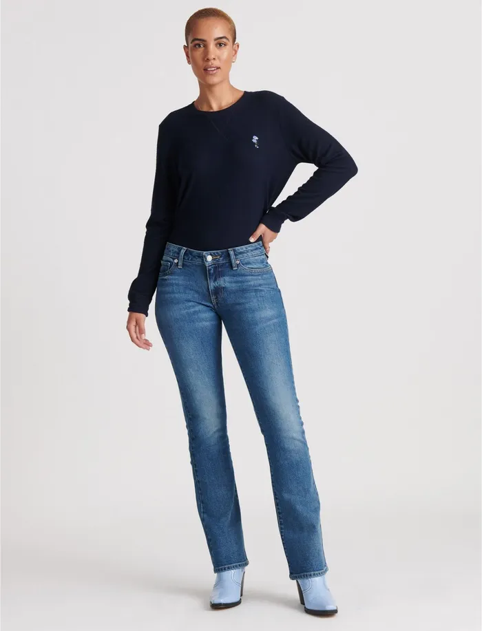 Jeans Low Rise Lolita Boot Jean Rivertown 8211 Lucky Brand Women