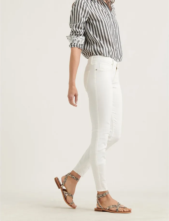 Jeans Low Rise Lolita Skinny Jean Clean White Lucky Brand Women
