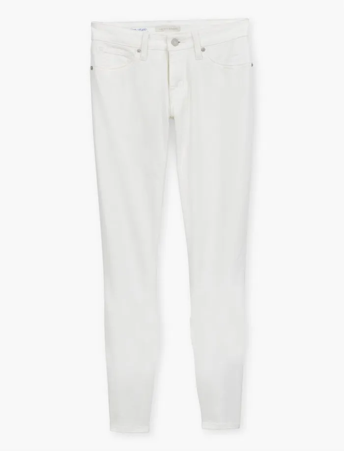 Jeans Low Rise Lolita Skinny Jean Clean White Lucky Brand Women