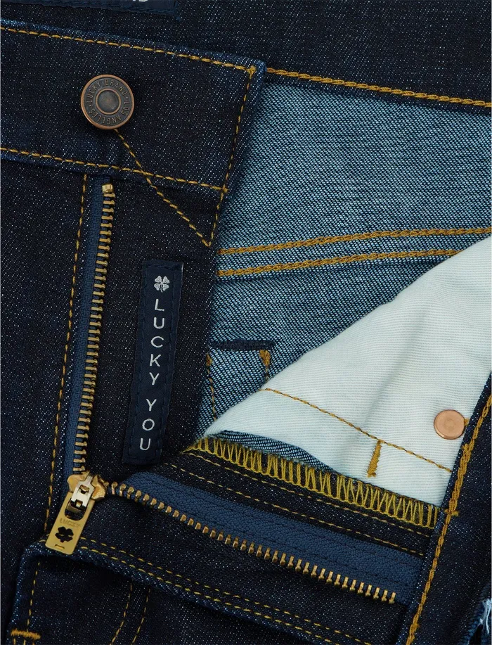Jeans Men Lucky Brand 121 Slim Straight Coolmax Stretch Jean Hula