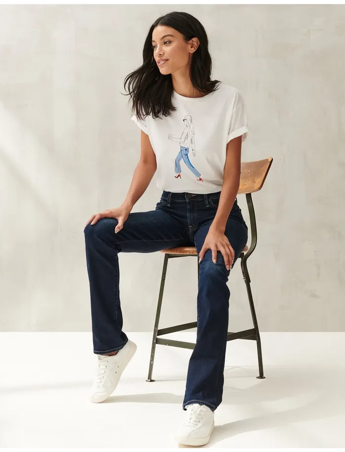 Jeans Mid Rise Sweet Straight Jean Immortal 8211 Lucky Brand Women
