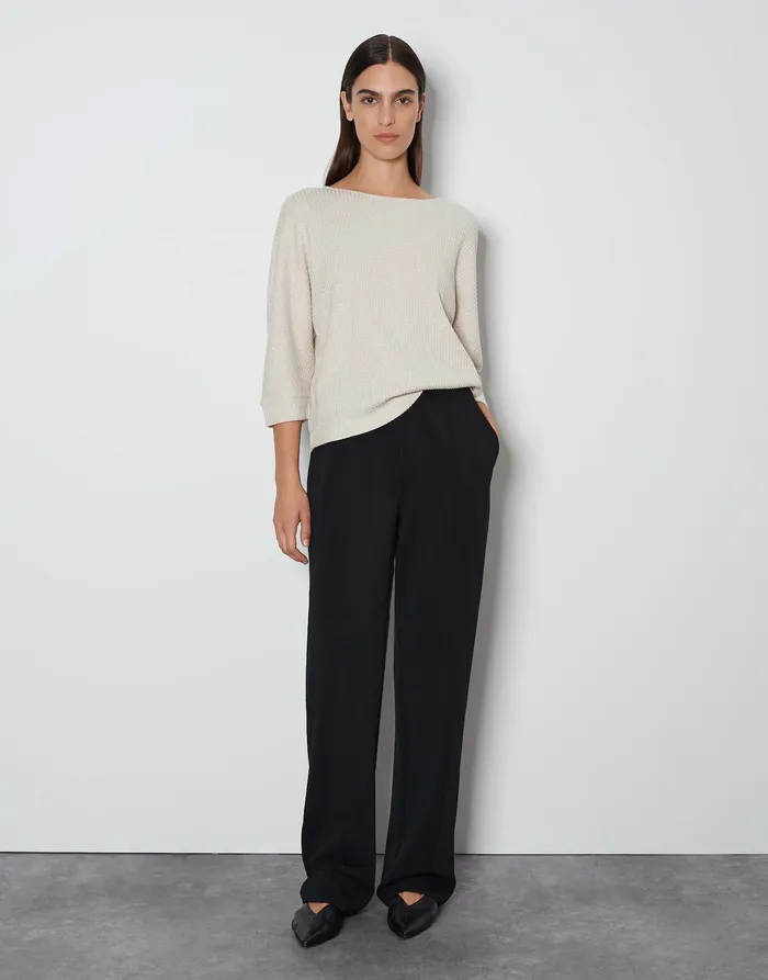 Jerseyshirt KALEMA Loose mit Gliter Effekt Shirts OPUS Damen