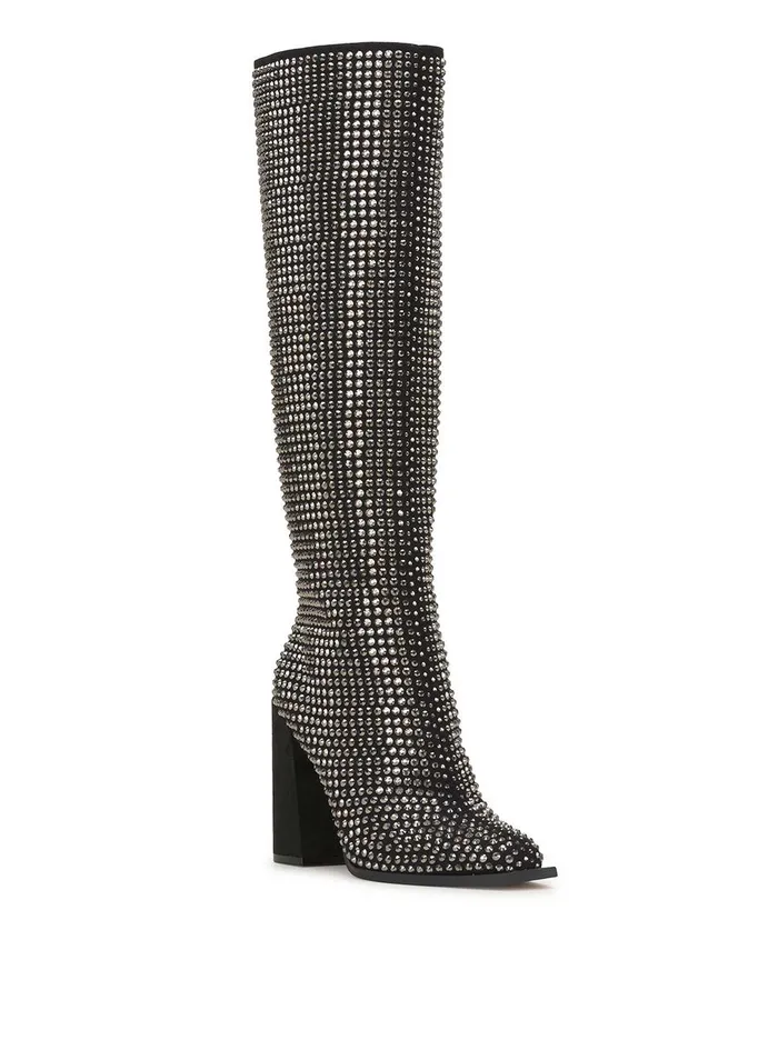 Jessica Simpson Boots and Booties Women Lovelly Embellished Boot In Black