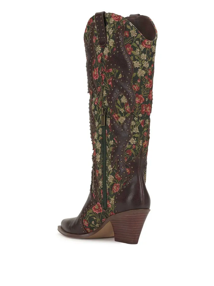 Jessica Simpson Boots and Booties Women Zaikes Western Boot In Garden Tapestry