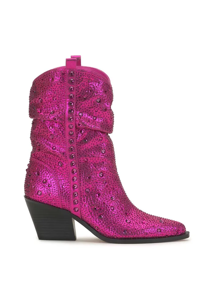 Jessica Simpson Boots and Booties Women Zellya Western Bootie In Fuschia
