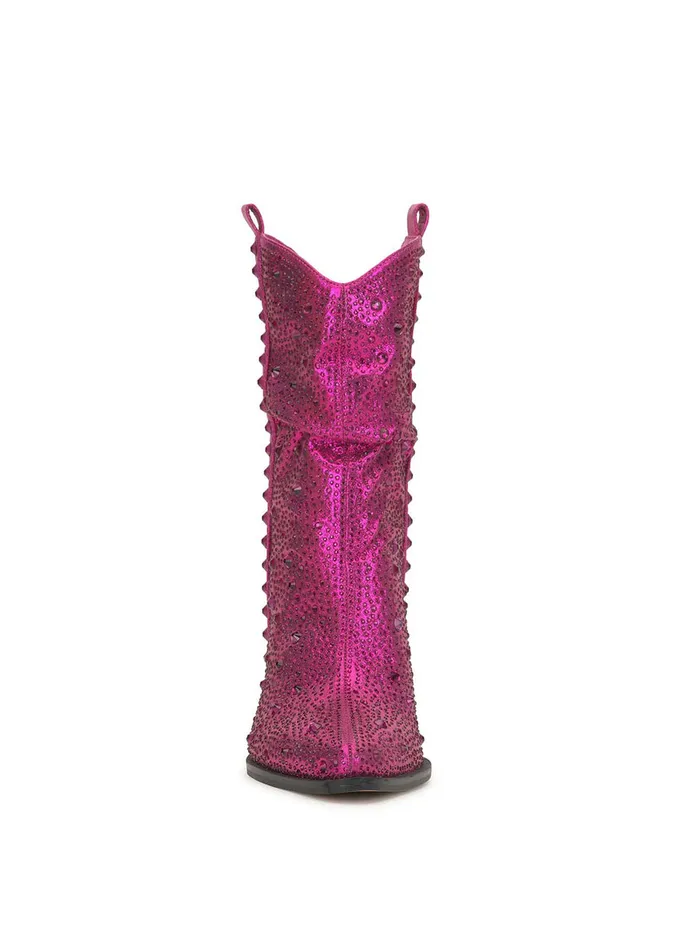 Jessica Simpson Boots and Booties Women Zellya Western Bootie In Fuschia