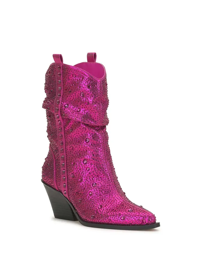 Jessica Simpson Boots and Booties Women Zellya Western Bootie In Fuschia