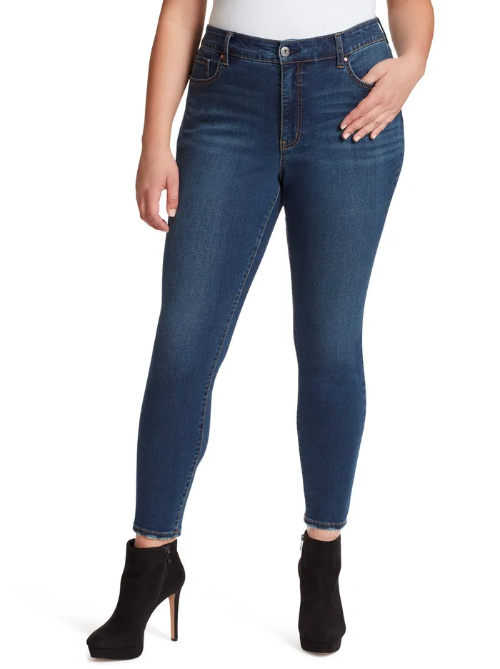 Jessica Simpson Bottoms Women Adored High Rise Ankle Skinny Jeans In Mia