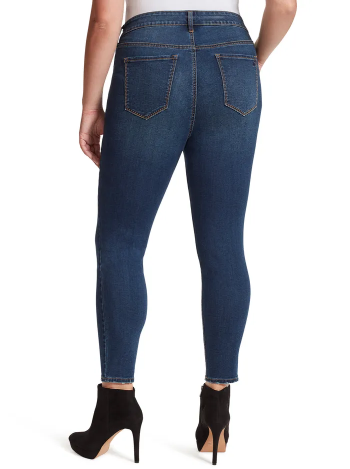 Jessica Simpson Bottoms Women Adored High Rise Ankle Skinny Jeans In Mia
