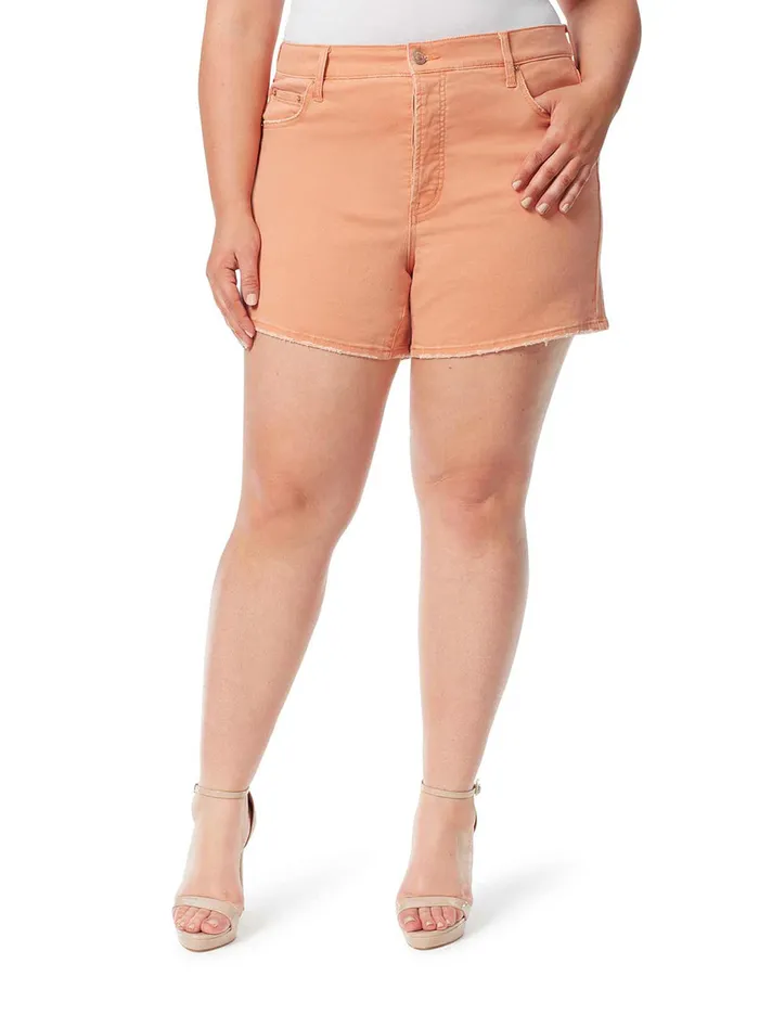 Jessica Simpson Bottoms Women Infinite High Waist Short In Brandied Melon