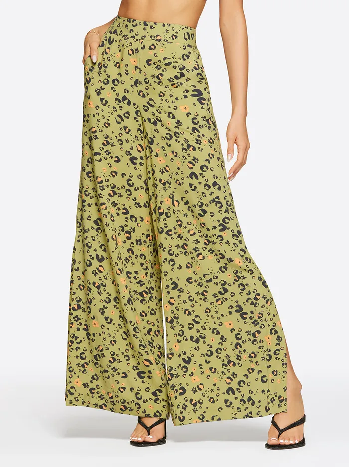 Jessica Simpson Bottoms Women Shaye Pant In Flora Cheetah