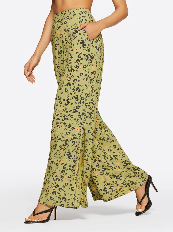 Jessica Simpson Bottoms Women Shaye Pant In Flora Cheetah