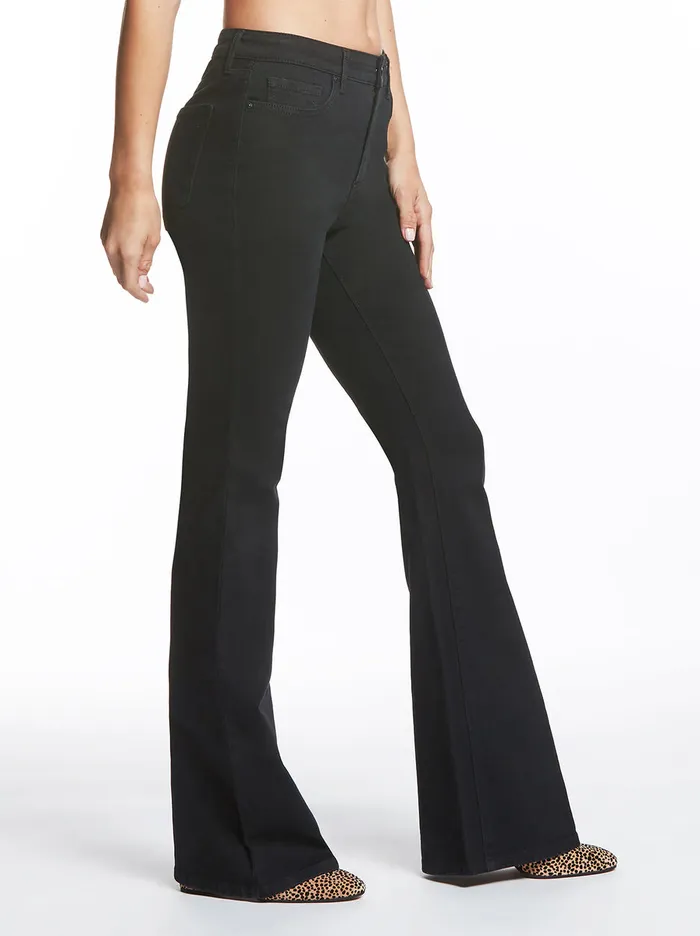 Jessica Simpson Denim Women Adored High Rise Flare In Black